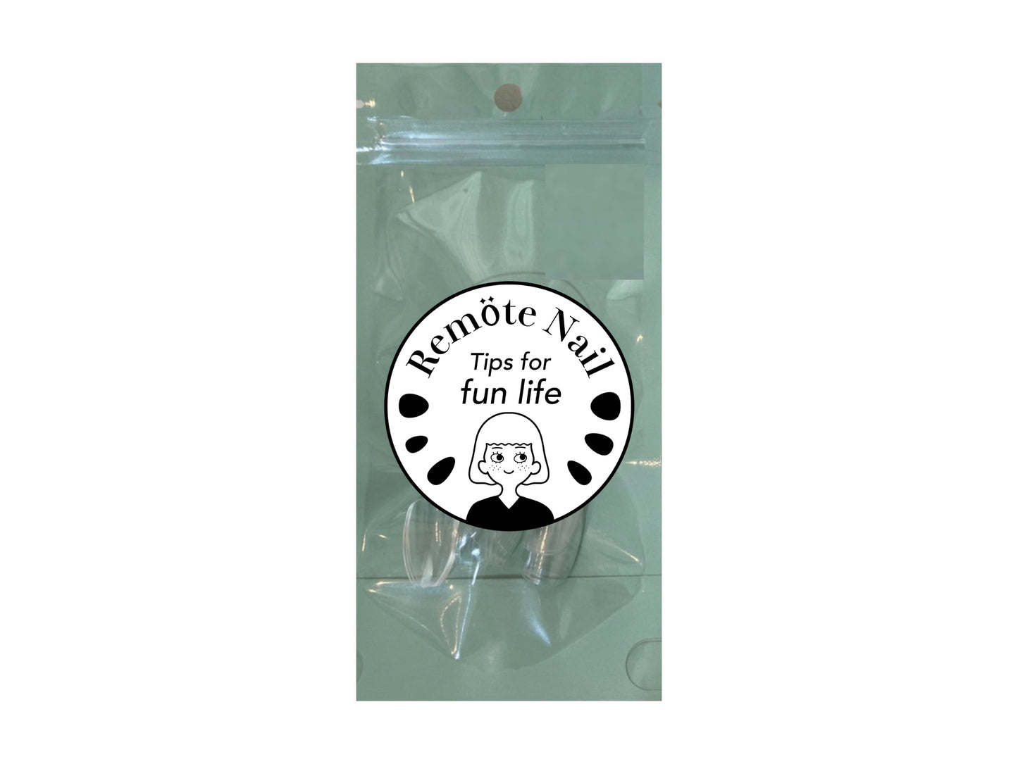 Flexy 形状記憶チップ 【ラウンドショート】サイズ別 単品 50枚【袋入】