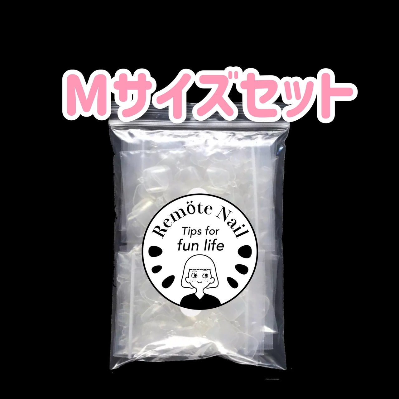 Flexy Foot M Size Set (300 pieces in a bag) Flexy Shape Memory Tip