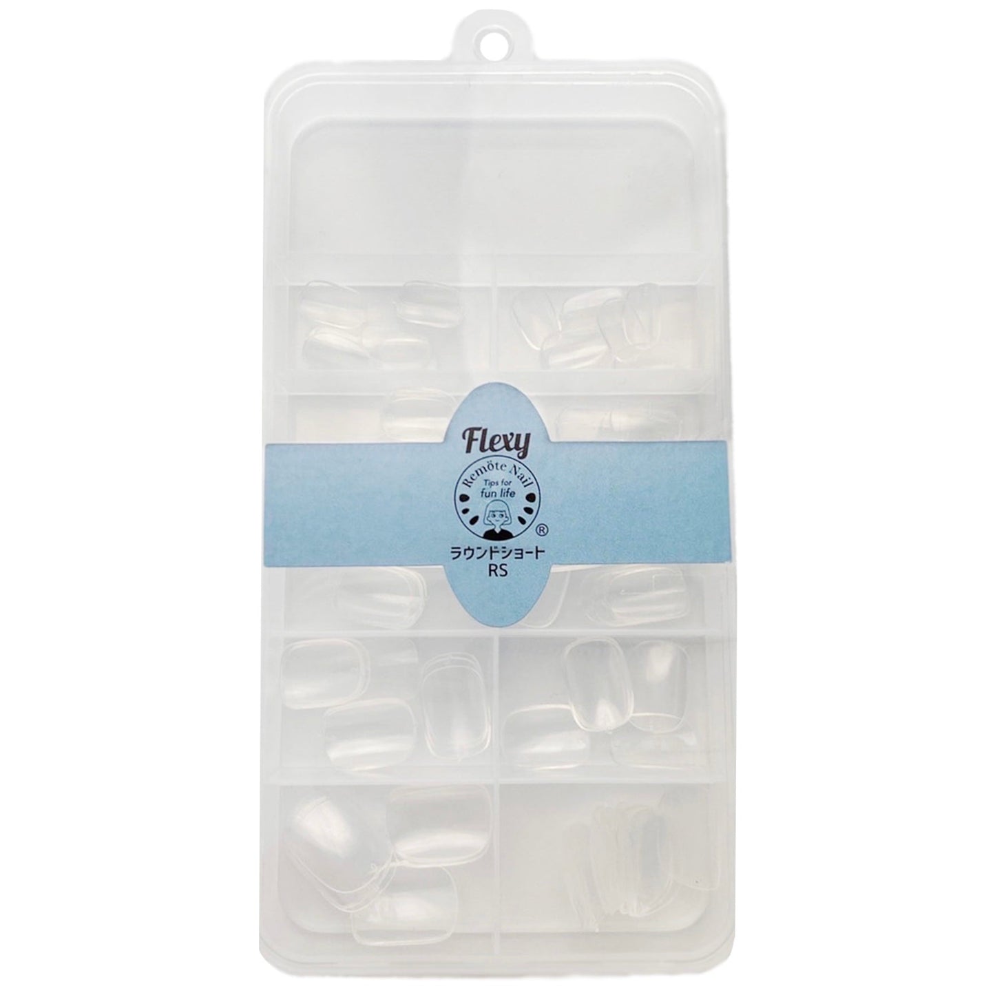 Flexy Shape Memory Tips [Clear Full Nail Tips] 100 pieces